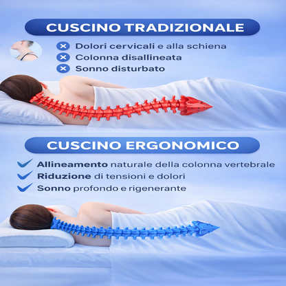 ErgoDream™ Cuscino ergonomico per Cervicale